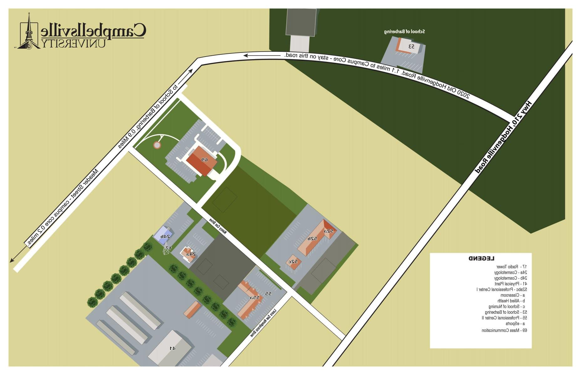 Map of Extension Area